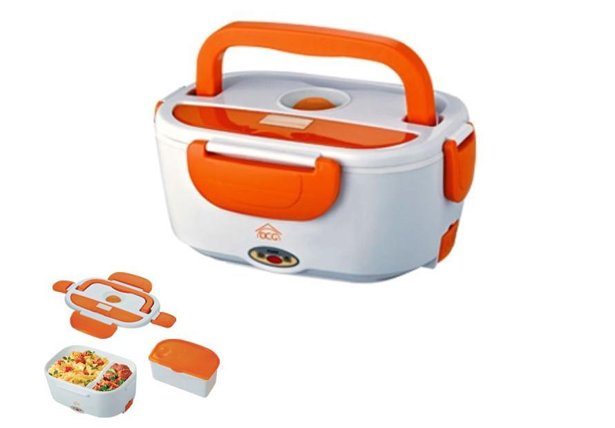 DCG SV0101 Scaldavivande 12V Auto Arancio: Pranzo Caldo Ovunque