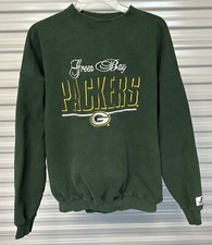 VTG 90's Logo Athletic NFL Green Bay Packers Embroidered Crewneck Sweatshirt XL