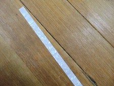 New Delmar White Marine Pearl WMP Bass Drum Hoop Inlay, 1/2"