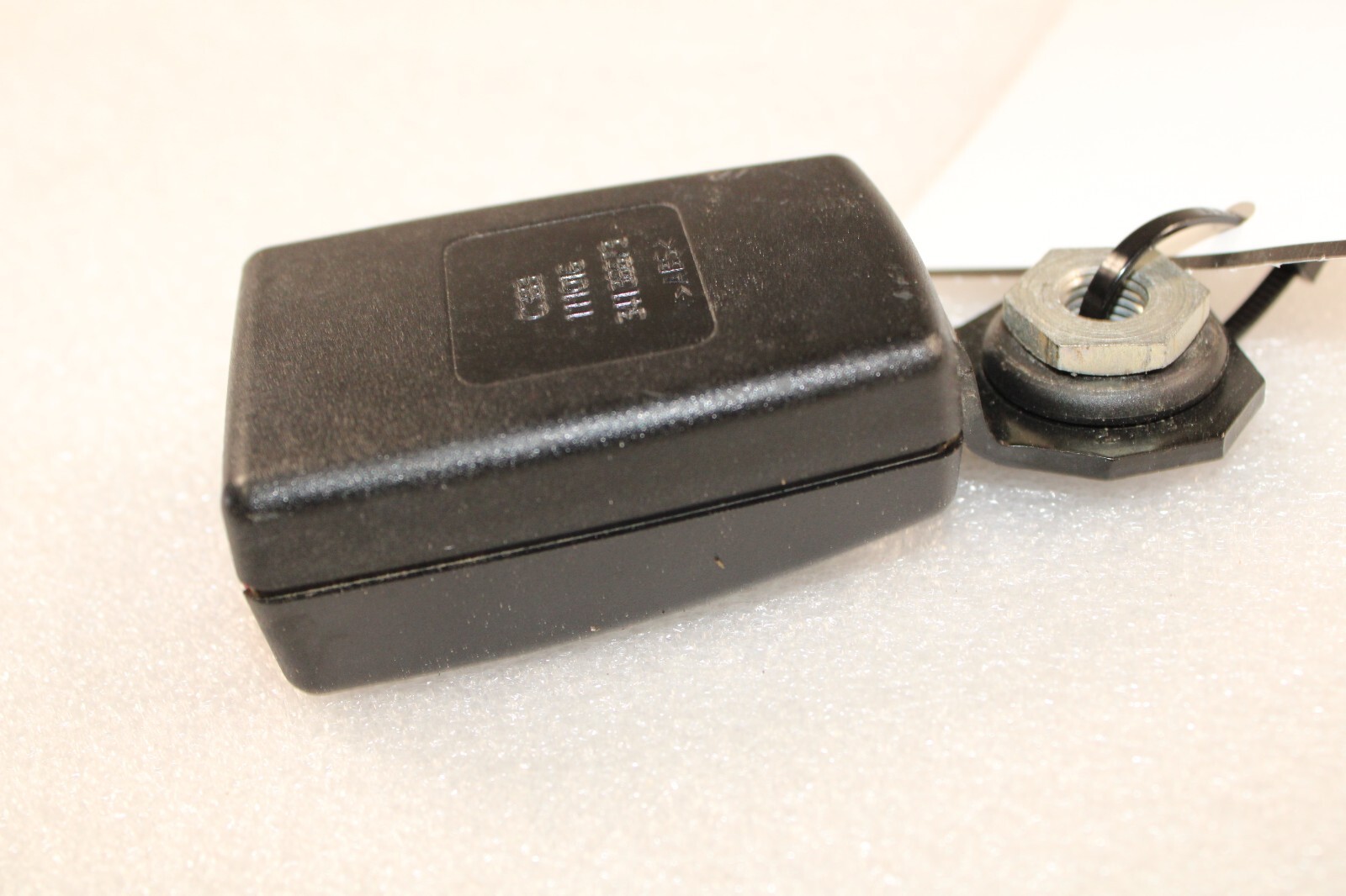 Ferrari California, Rear Seat Belt Receiver, Black, Used