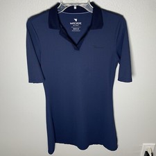 Macade Women’s Navy Blue Performance Golf Dress Size Medium M Wicking