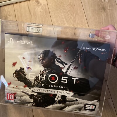 Ghost Of Tsushima PS4/PS5 Collectors Edition Complete Mask SEALED graded85  UK