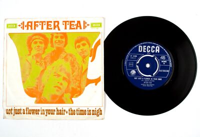 After Tea Decca Single 7'' Vinyl 1967 NM 45 RPM Paper Sleeve Schwarz