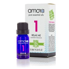 Amora 100% Pure Natural Essential Oil Relax Me Relaxing Lavender Geranium 10ml