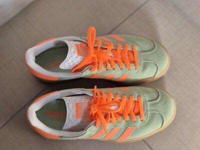 SCHNÄPPCHEN! Adidas Gazzelle Bold Green Lime Orange Gr. 38 EU