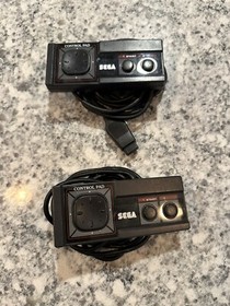 Sega Master System Controllers Light Phaser OEM Power RF New AV 6 Games Tested