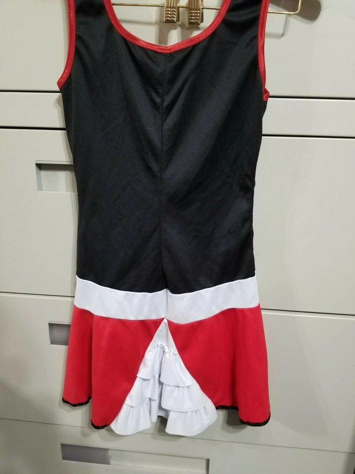 LEG AVENUE JR TEEN SMALL MEDIUM LITTLE RED RIDING HOOD HALLOWEEN COSTUME DRESS - Image 4 of 4