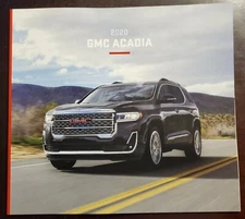2020 GMC ACADIA ""BIG" 40-page Original Sales Brochure SLE SLT Denali