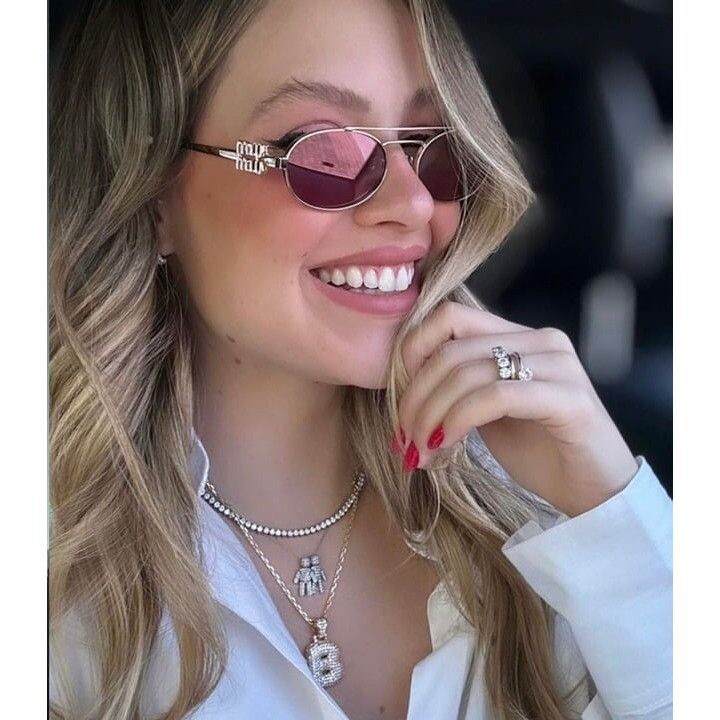 MIU MIU アヒエタサンクラス MU54ZS ZVN50D Miu Miu MU 54ZS Sunglasses ZVN50D Gold - eye-oo.com