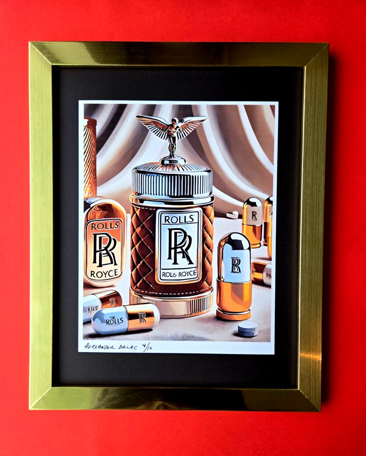 ALEXANDER DULAC | ROLLS ROYCE LUXURY ADDICTION Hand Signed COA LAST ONE!