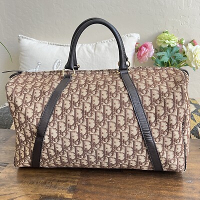バッグ Vintage Christian Dior Trotter Boston Vintage Christian Dior Trotter Boston Bag | eBay