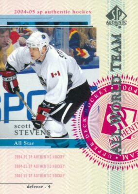 2004-05 SP Authentic #124 SCOTT STEVENS - Shortprint - NHL All-Stars
