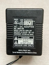 MIGHTY BRIGHT AC-DC ADAPTER