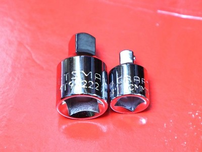 Craftsman 2pc. Socket Adapter/Reducer Set 1/2'' to 3/8'' & 3/8'' to 1/4''