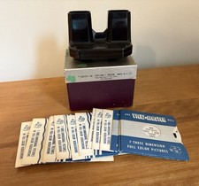 Vintage View Master Stereoscope Sawyers With 15 Reels 1950 s Lot Box Portland