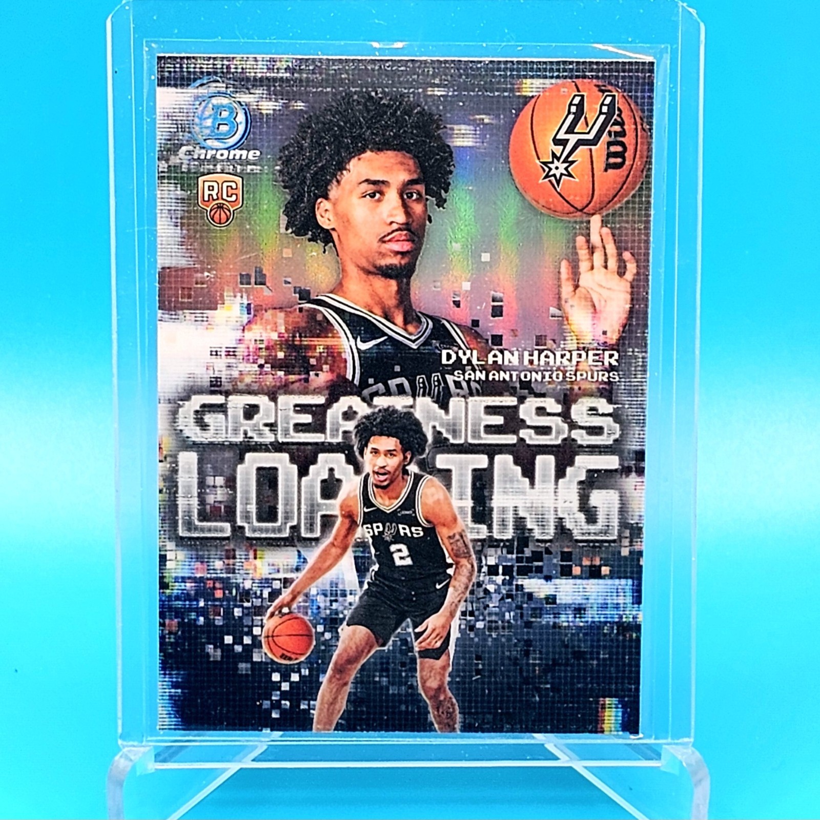 2025-26 Bowman Chrome - Greatness Loading Dylan Harper #GL-2 Refractor (RC)
