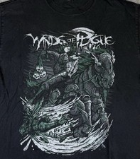Winds Of Plague Band T-Shirt Black 100% Cotton Graphic Tee - Black Friday
