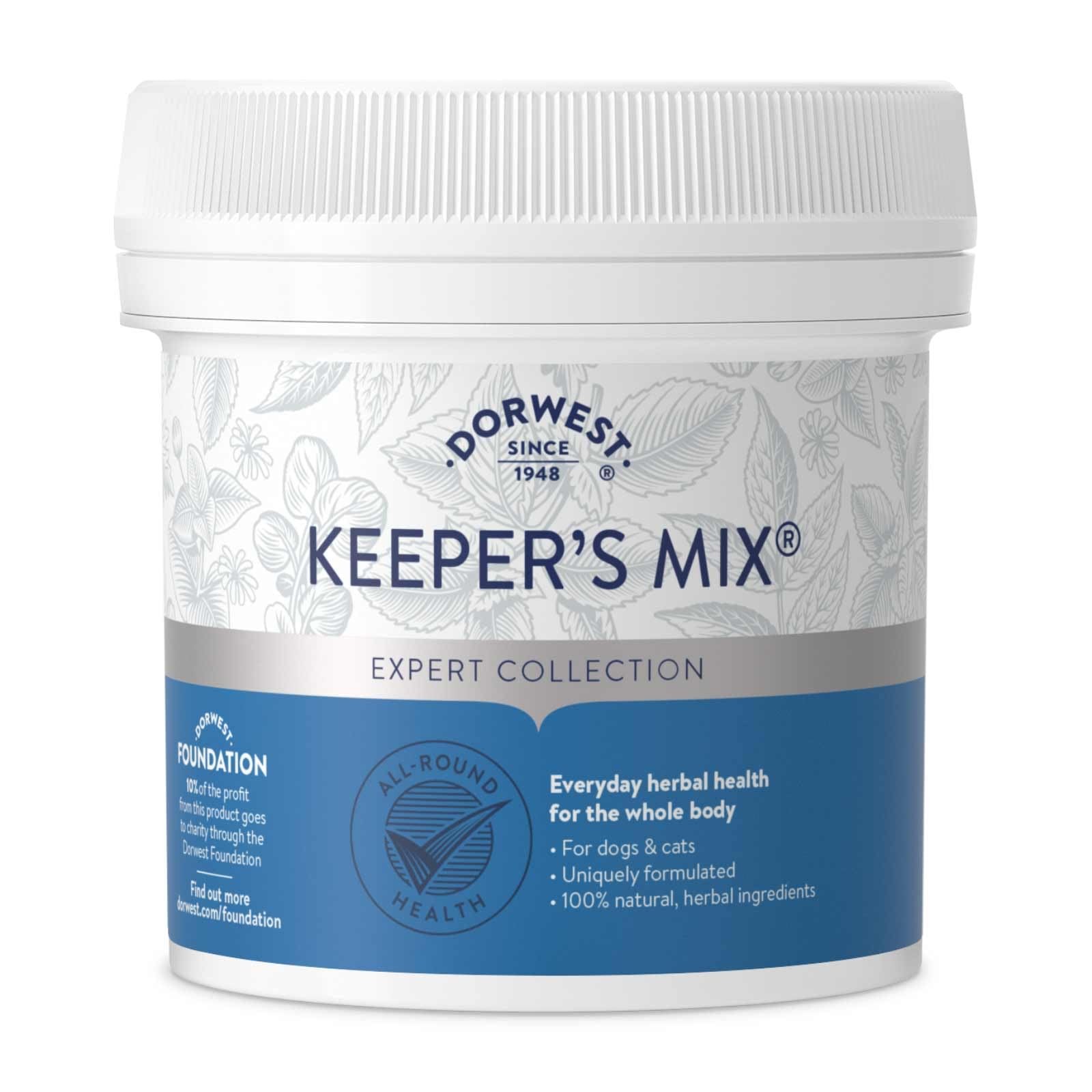 Dorwest Keeper’s Mix, 250g, Herbal Health Supplement 250 g (Pack of 1), Brown