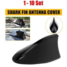 Shark Fin Cover Antenna Car Signal Trim Radio Fm Am Aerial Black Universal 1-10x