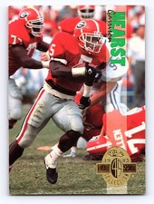 1993 Garrison Hearst Classic Four Sport Collection #93 Georgia Bulldogs