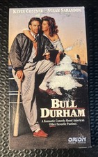 Bull Durham VHS Movie Video Tape Kevin Costner Susan Sarandon 1988