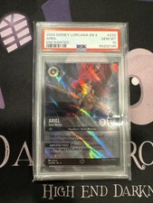 Disney Lorcana Ursula's Return Ariel Enchanted Sonic Warrior 220/204 PSA 10 GEM