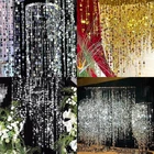 Plastic Sequin Hanging Ornaments 100cm Long for Festive Party Decorations