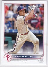2022 Topps Baseball J.T. Realmuto #180