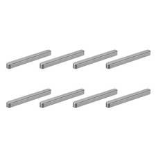 8 Pcs Round Ended Feather Key, 80x8x7mm Drive Shaft Parallel Keys