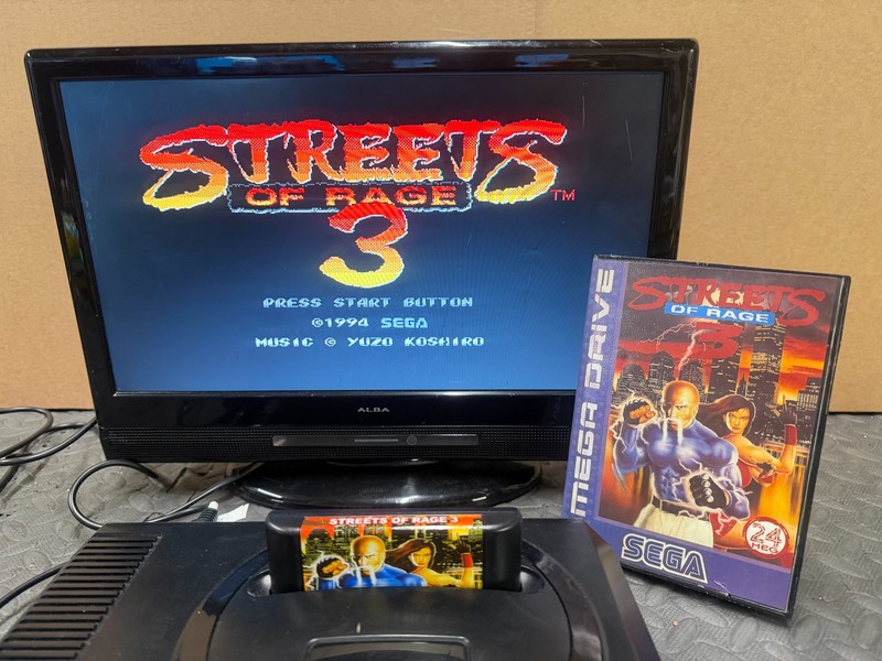 Streets Of Rage 3, Boxed, Sega Mega Drive Game Tested Working