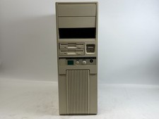 Vintage Beige Full ATX PC case w/ floppy driv...