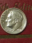 1964 Roosevelt SILVER  PROOF DIME    FULL TORCH LINES !  lT   SHINES N SHINES !!