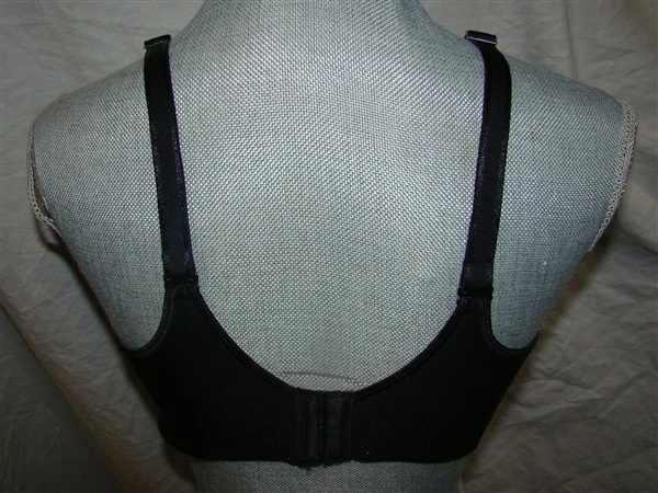 Sujetador inalámbrico Hanes XL platino liso de espuma hacia adentro hacia afuera HP05 punto rosa 128615 nuevo sin etiquetas Foto 3 de 3