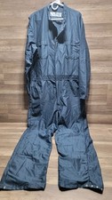 NWOT Red Kap Lightweight Blue Mechanic Zip Coveralls Mens Size LARGE / LONG