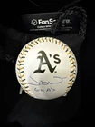 Jacob Wilson Fanatics MLB Under Wraps Signed Autograph Baseball w Inscription