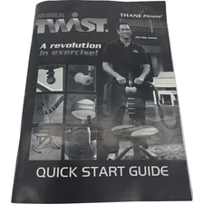 Thane Fitness Ab Doer Quick Start Guide Core Exercise Manual 2009