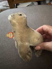 Vintage 1960s Steiff Steiff Robby Seal plush Mohair