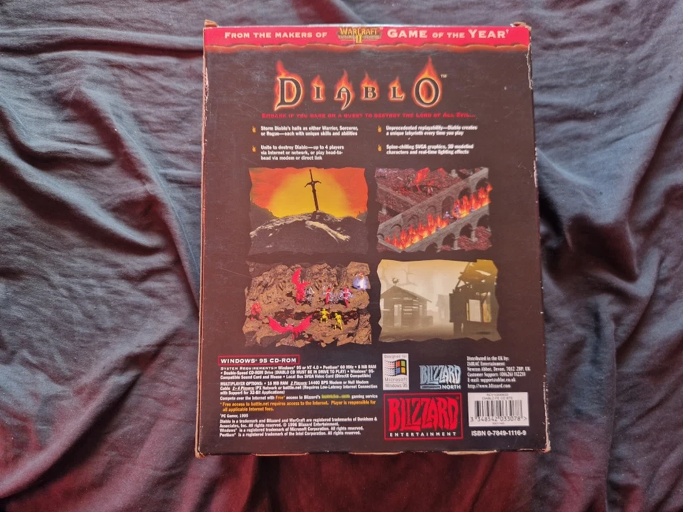 DIABLO PC Game Big Box - Image 4 of 4