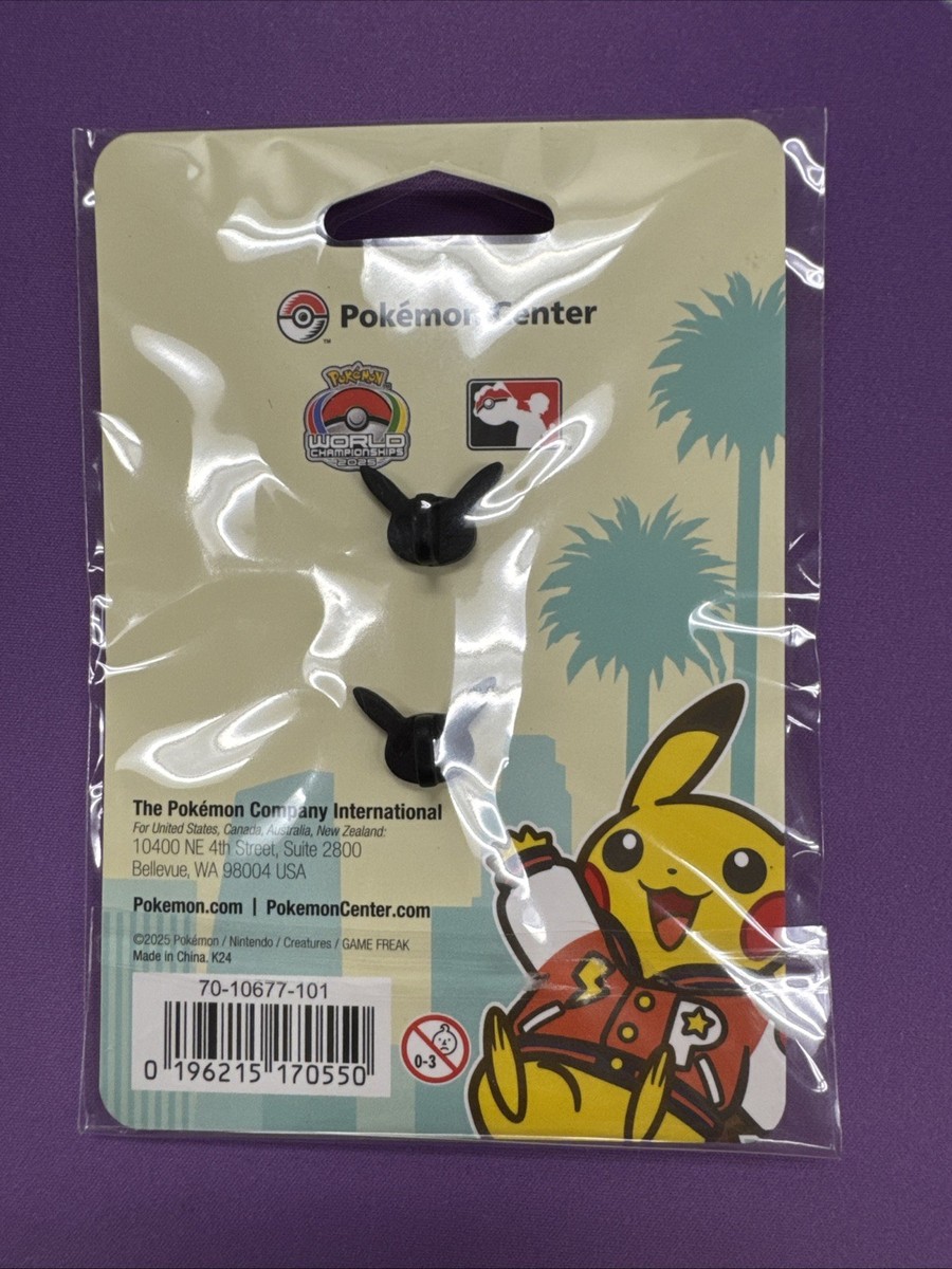 Pokemon World Championships 2025 Anaheim Pikachu Pin Pokemon