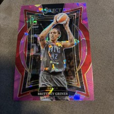 2025 Panini Select WNBA #61 Brittney Griner Pink Ice Prizm
