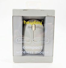 Compact Wireless Heyday Mouse, Bluetooth 5.1 Enabled, Grey, NEW SEALED IN BOX