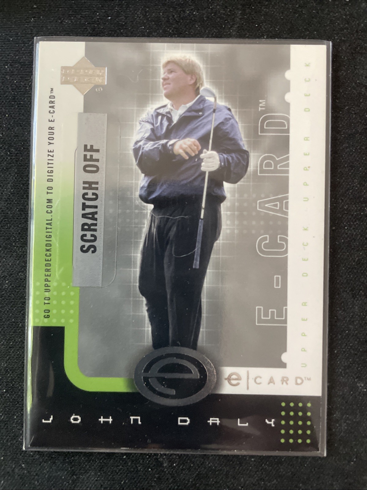 2001 Upper Deck Golf #E-JD  John Daly E-Card Golf Card