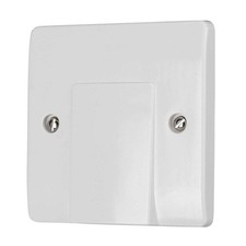 Click Mode Flex Outlet Plate 20A 1 Gang White Scolmore CMA017