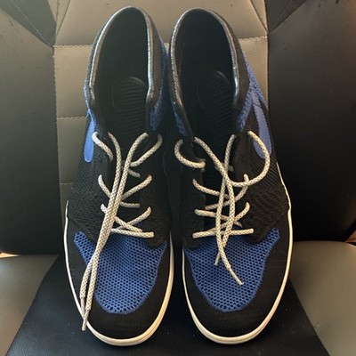 Size 10.5 Nike Air Jordan Retro 1 High Royal Blue Black Mens Sneakers 919704-006 Nike Air Jordan 1 retro High Flyknit black royal blue 919704  main image 4