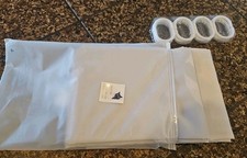 Funny Cat Shower Curtain Nice A  New With Plastic Hooks