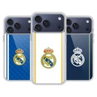 OFFICIAL REAL MADRID CF BADGE GEL CASE FOR APPLE iPHONE PHONES