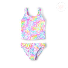 The Children's Place Girls' 2-Piece Tankini Swimsuit Multicolor Sz S 5/6 NWT