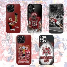 Hoosiers 2026 National Title Phone Case Football Fan Accessory for iPhone