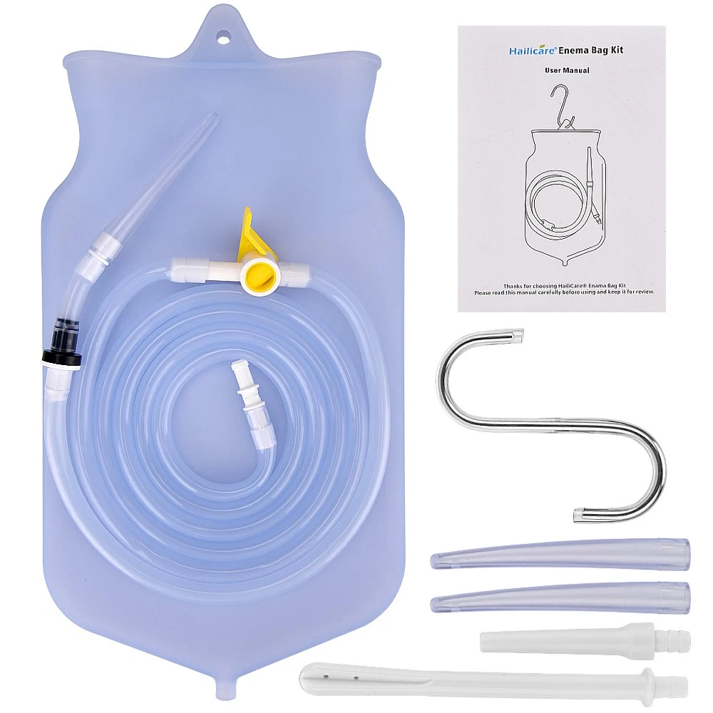 Hot Selling Reusable Silicone Enema Bag Kit 2L For Colonic Irrigation Home Use
Opens in a new window