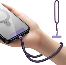 Phone Wrist Strap, Universal Adjustable Hand Strap Lanyard for Purple
